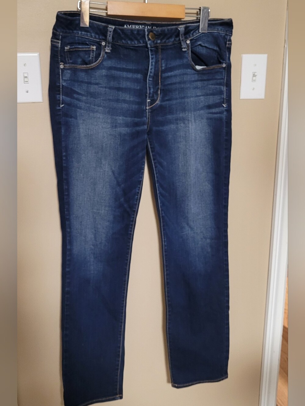 American Eagle Outfitters  Dark Blue Skinny Jeans